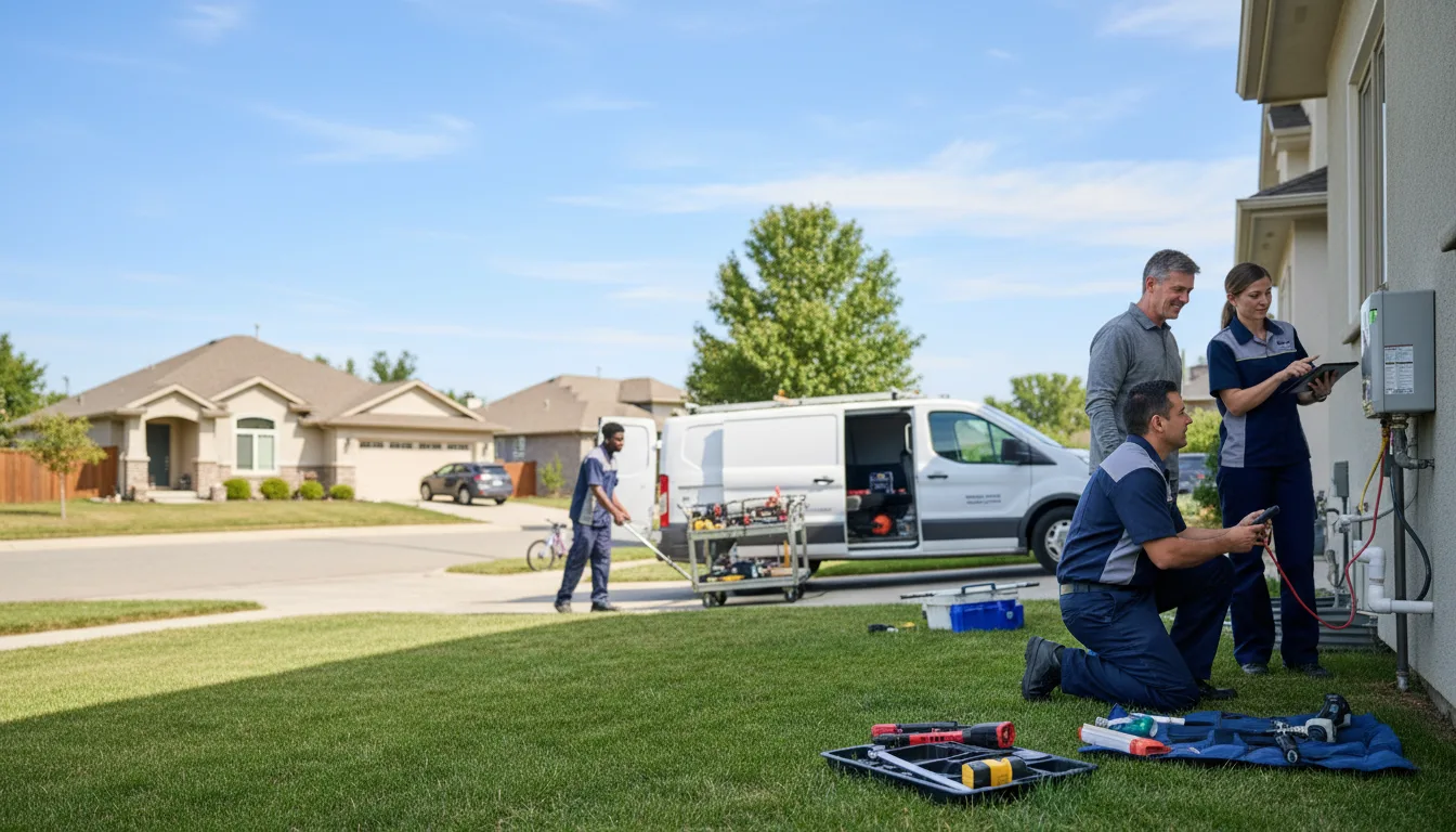 Tankless water heater service in Poquoson, VA
